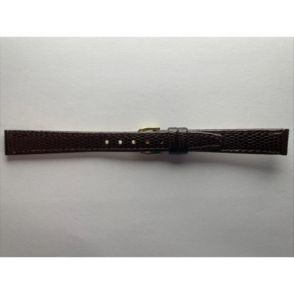 Band-it Watch‎ Band Strap 12mm Lizard Grain Brown